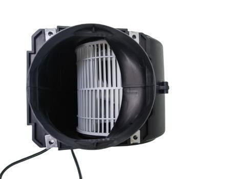 Zwarte Plastic de Ventilatorventilator van Shell Centrifugal AC voor Kooktoestel Hood Air Purifier