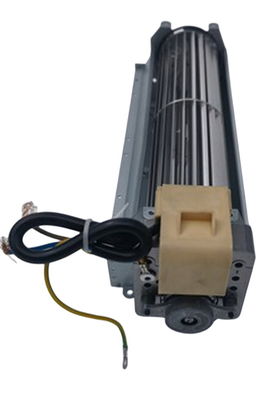 60mm X300 AC High Flow Cross Blower Fan 35W Met Plastic Protective Cover Of Winding