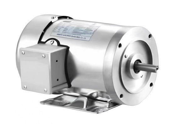 Van de het Roestvrije staalmotor van NEMA 56C TEFC Washdown In drie stadia IP55 1HP 1745RPM